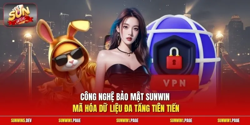 Công nghệ bảo mật Sunwin mã hóa dữ liệu đa tầng tiên tiến
