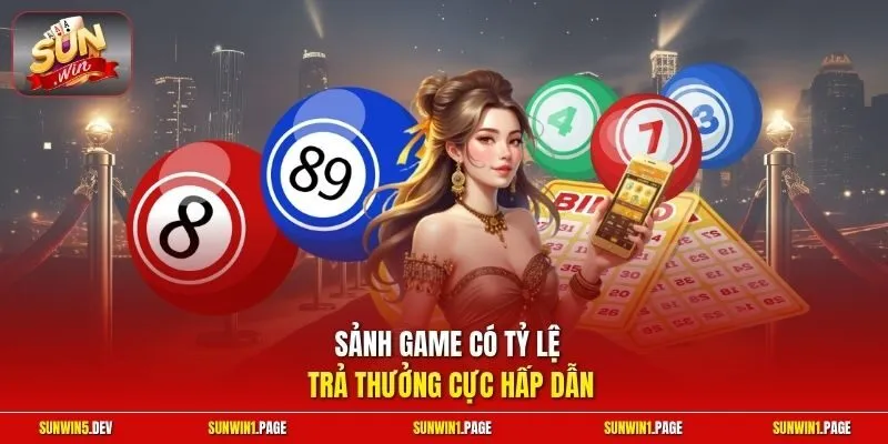 Sảnh game có tỷ lệ trả thưởng cực hấp dẫn